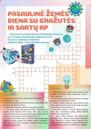 KONKURSAS ŽEMĖS DIENAI