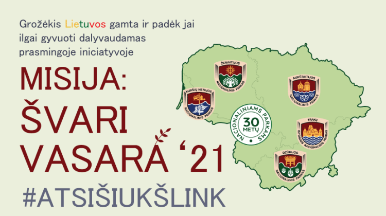 VĖL STARTUOJA — MISIJA: ŠVARI VASARA!